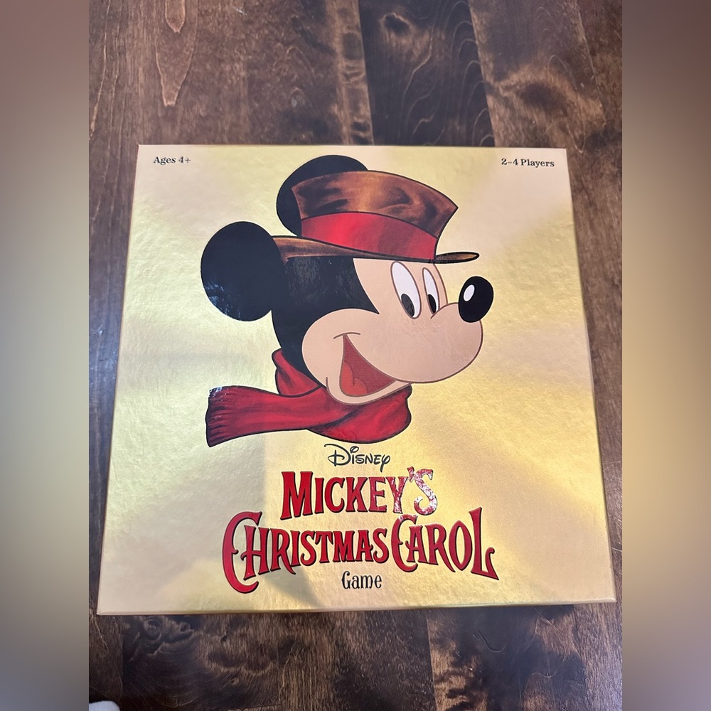 Disney Mickey's Christmas Carol Game NWT